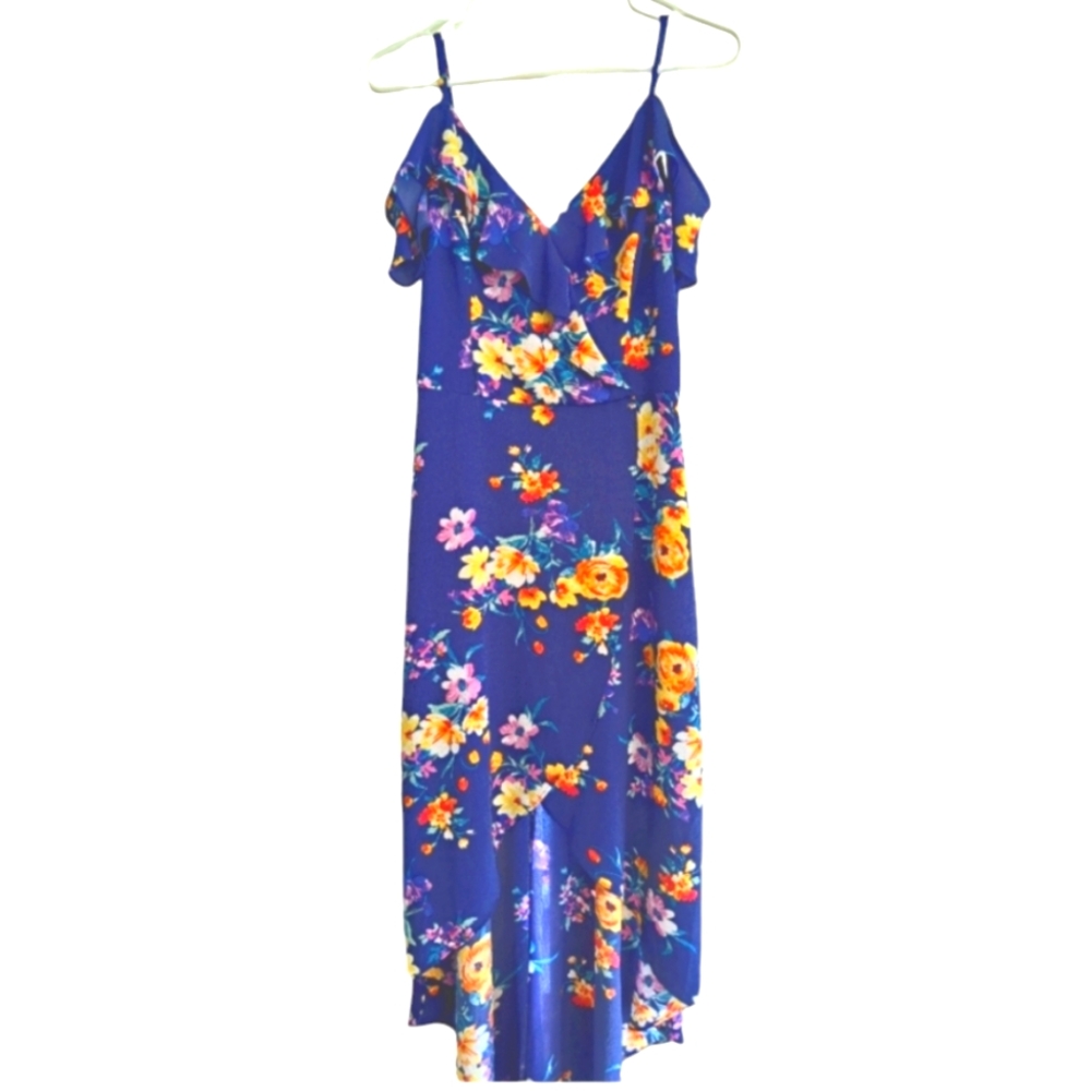 By&By blue floral dress